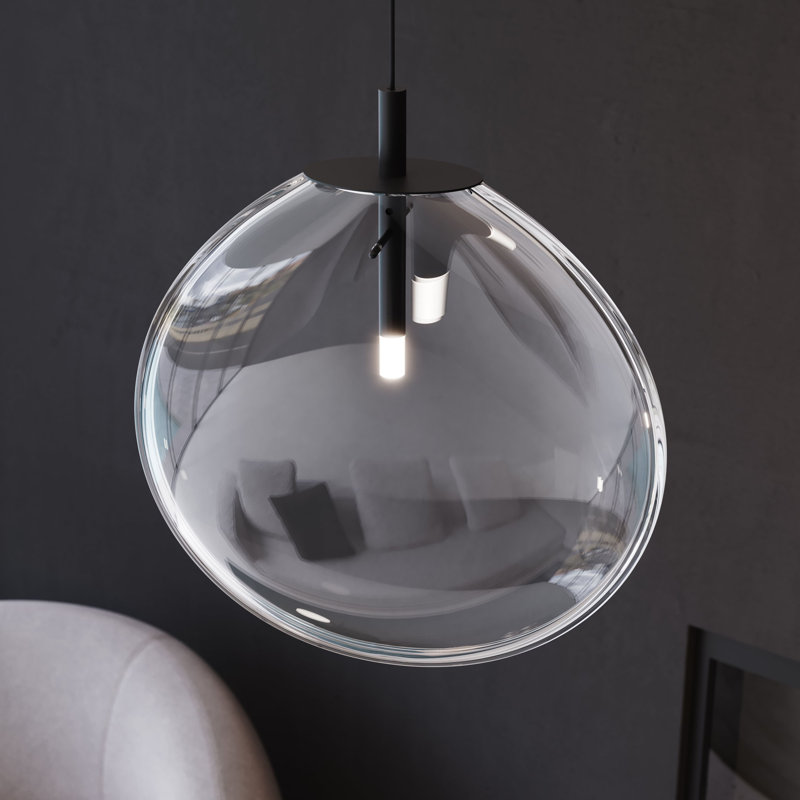 Cantina 3 - Light Pendant, Clear, 19.25" H x 36" W x 36" D