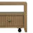 Drift Square Coffee Table With Casters
