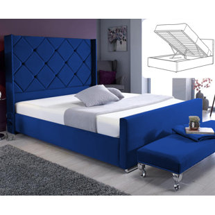 Upholstered Ottoman Storage Bed