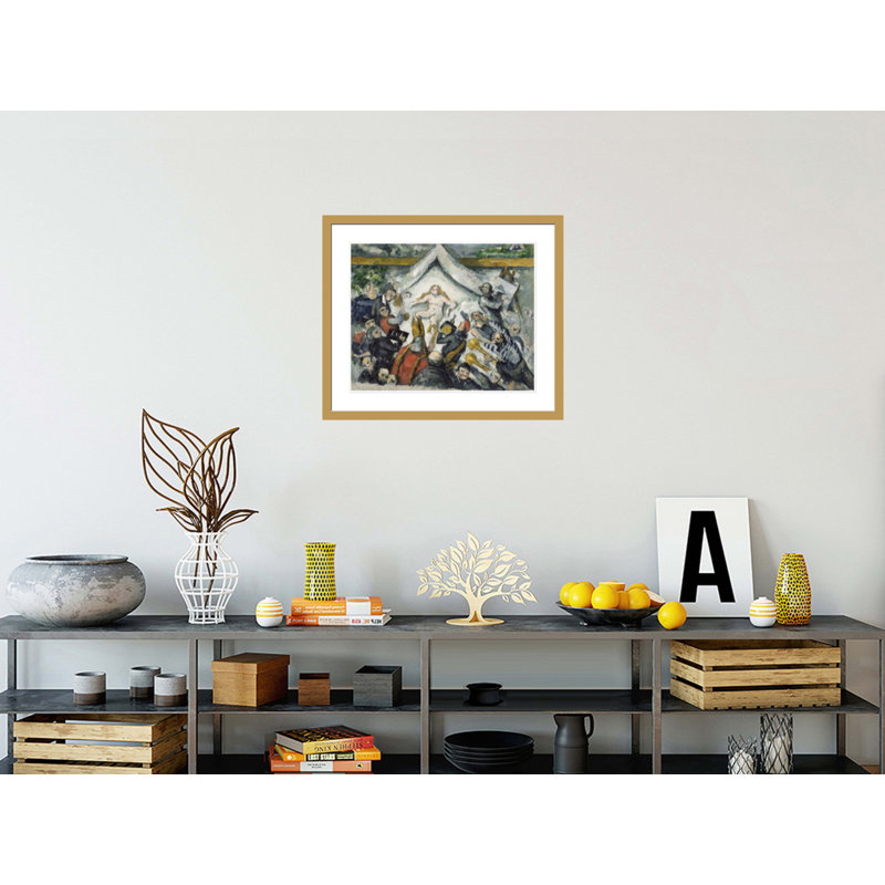 «The Eernal Feminine» par Paul Cézanne, impression giclée encadrée, H 23,5 po x l 27,66 po