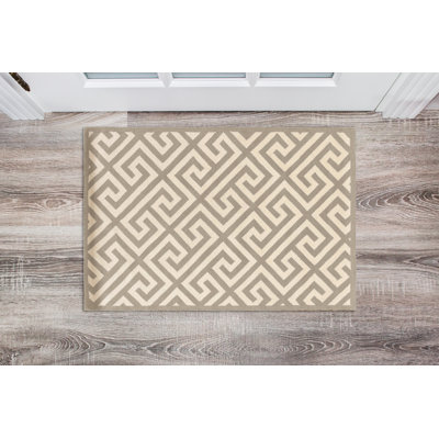 Wool Geometric Indoor Rug