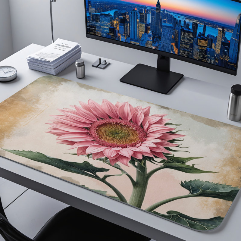 Polyester Desk Pad, 31.5x15.5