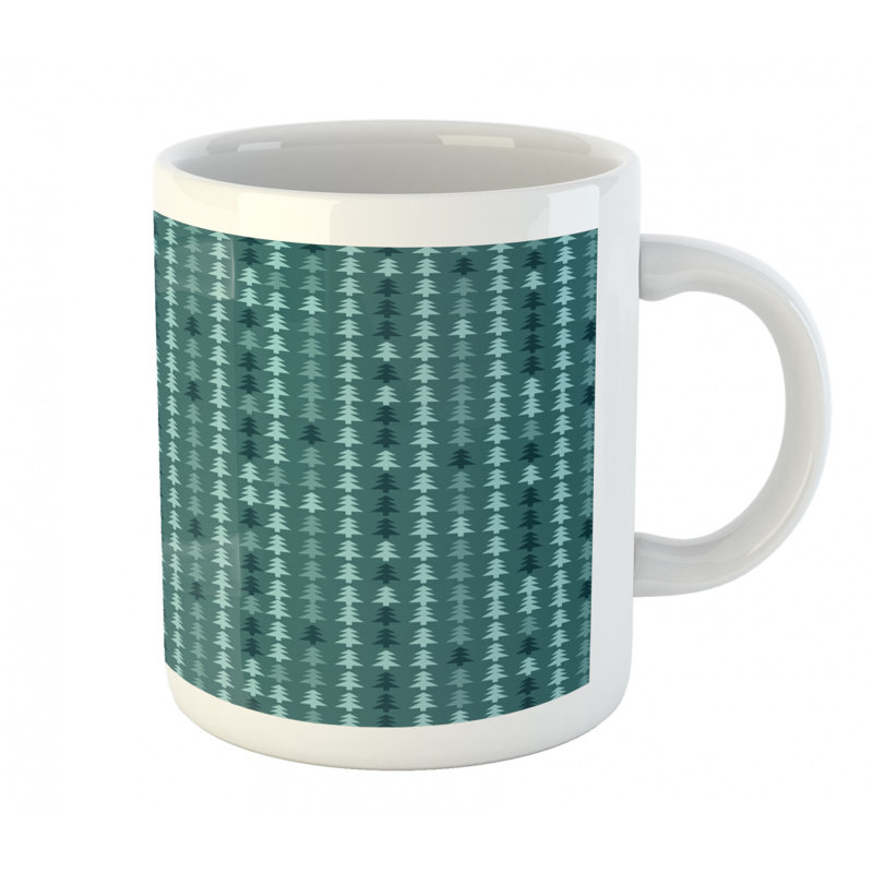 Grande tasse à café pin sapin