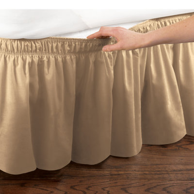 Ruffled Wrap Around Bed Skirt