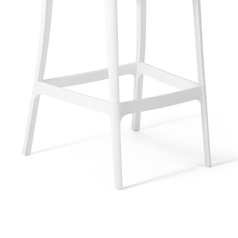 Tabouret de bar 29,5 po , Blanc