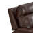 Andrena 38.58'' Wide Genuine Leather Swivel Power Recliner-124140794