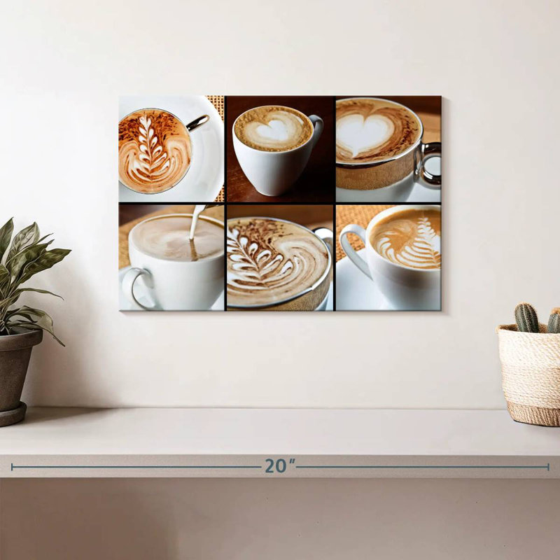 Yarlin Coffee Artistry, 8" H x 12" W