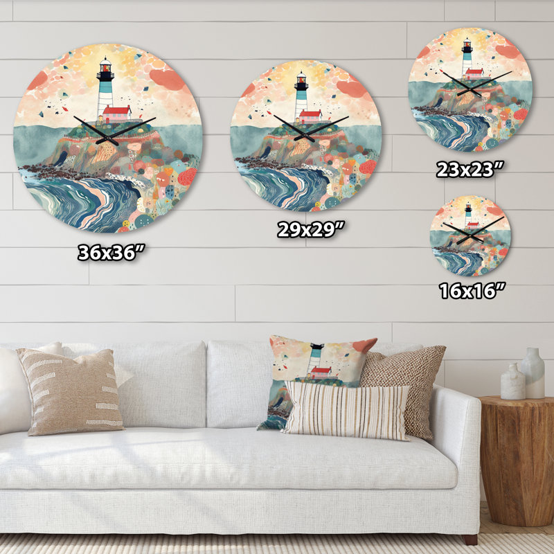 Horloge murale Coastal, Très grand