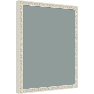 Tableau magnétique encadré en tissu, tableau d'affichage bleu pâle 20 x 26 pour l'organisation murale
