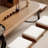 Wabi-sabi coffee table with minimal design