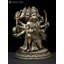 Petite statue en laiton 3 pouces Panchamukhi de Hanuman