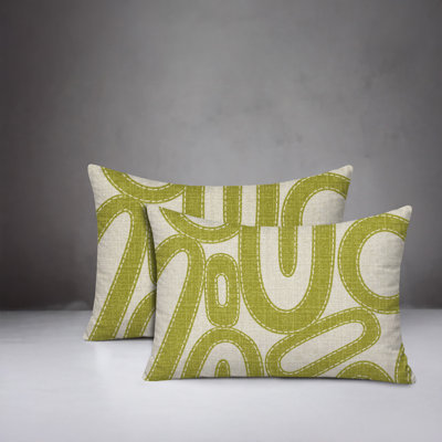 Dina Indoor/Outdoor Reversible Pillow
