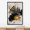 Grunge abstrait, effet de coup de graffiti, peinture en spirale, coups de pinceau, formes abstraites, illustrations, art moderne, urbain