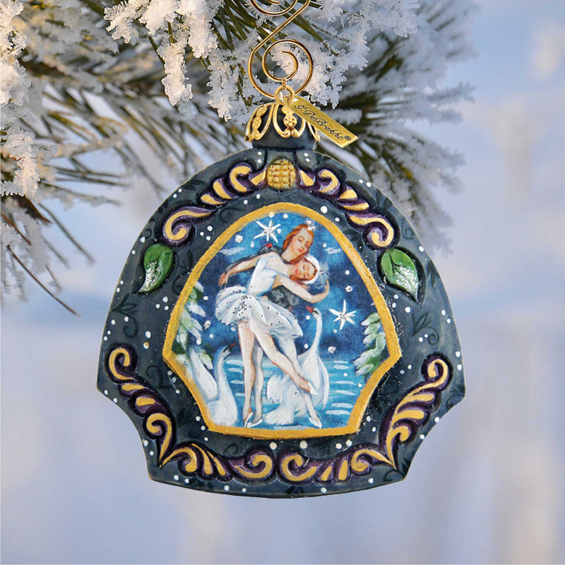 Treasured Memories 3'' Handmade Wood Holiday Shaped Ornament