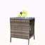Table basse d'extérieur 1 table basse avec verre trempé transparent-1704070104