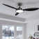 Capria 52" Ceiling Fan with LED Light and remote control