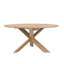 Round Solid Oak Dining Table-35994852