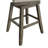 5-Piece Counter-Height Dining Set with Upholstered Splat-Back Chairs and Square Table, Dark Grey-1578517122