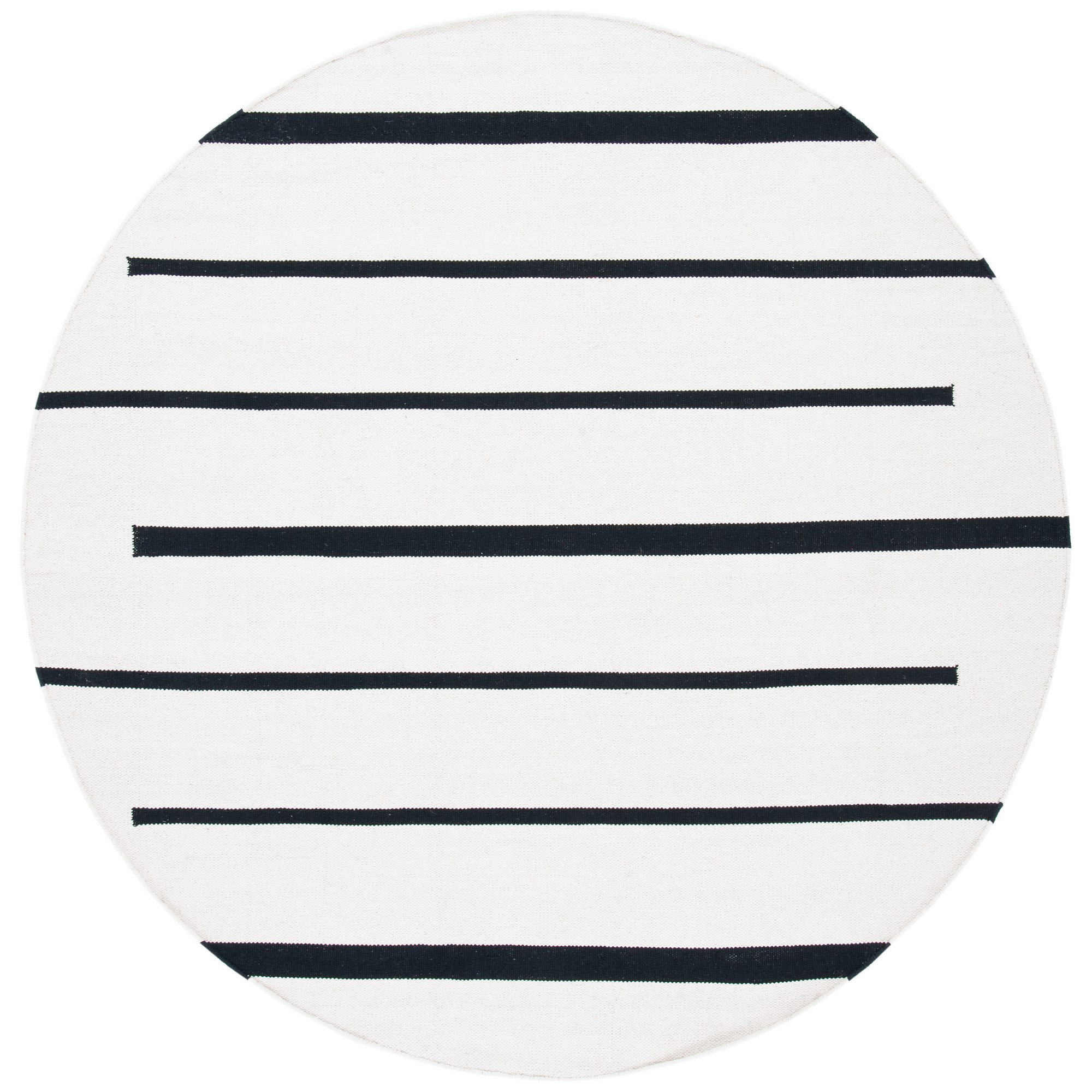 Mana Handmade Cotton Rug, Round 6'