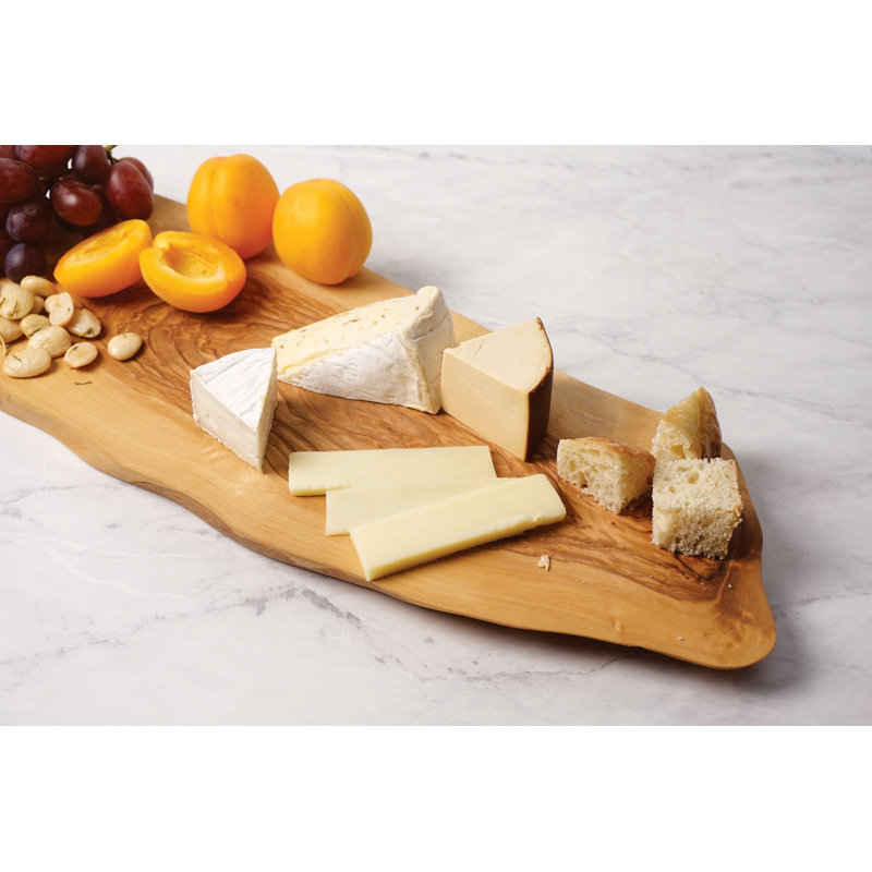 Natural Italian Olive Wood Rectangular Serving Board