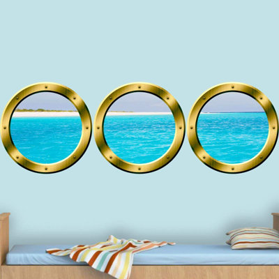 Adhésif décoratif bateau de croisière