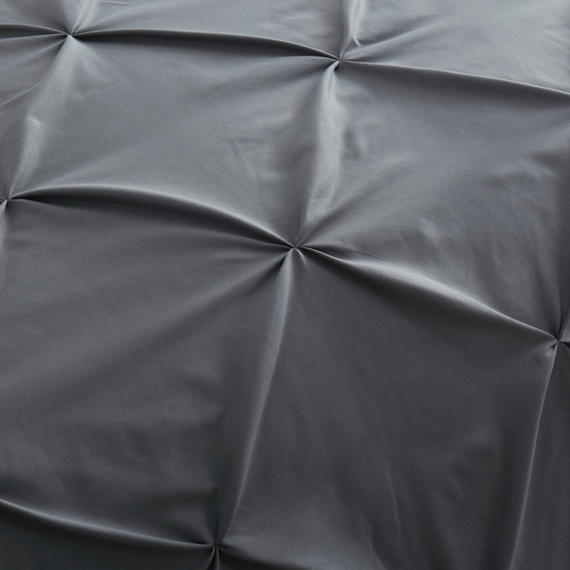 Comforter, Gray, Queen Comforter + 2 Standard Shams