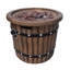 Foyer rond 25 po, 40 000, foyer de fournisseur de chaleur pour patio 25 po, point chaud