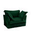 Fauteuil confortable recouvert de plusieurs coussins moelleux et assise profonde-1774123463
