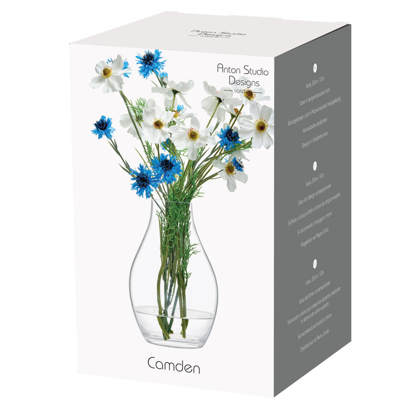 Kagan - Camden Vase - Clear