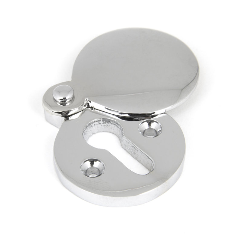 Escutcheon Satin Chrome, Polished Chrome