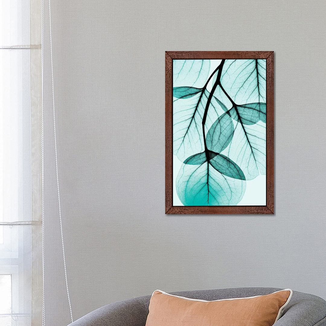 'Teal Eucalyptus' by Leonid Afremov - Wrapped Canvas Painting Print
