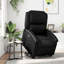 Fauteuil de massage inclinable électrique en similicuir-1715265030