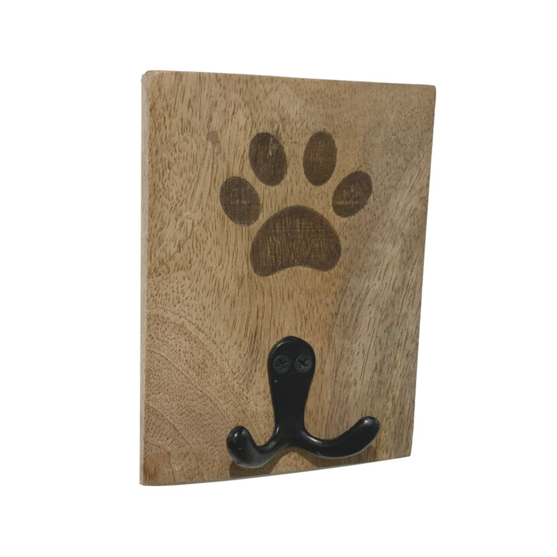 PAW Print Wall Hook - Natural