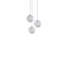 Luminaire suspendu sphère 3 lumières Tietjen-53601743