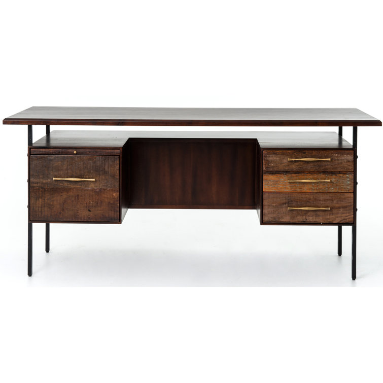 Bina Solid Wood Computer Desk