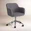 Chaise de bureau pivotante rembourrée H 35,83 po Imbali-327875884-327875885