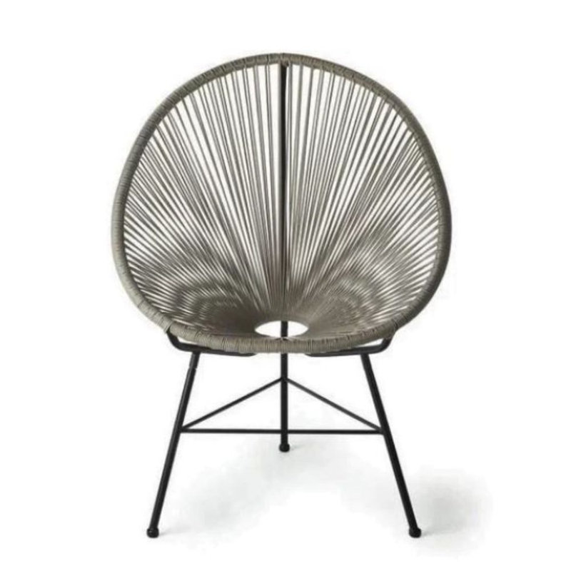 Chaise d'extérieur 11,5 po Kholton Kids, Gris