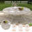 8-person Outdoor Patio Dining Set With Swivel Rattan Armchair-1664580189