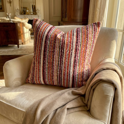 Berry Crush Handmade Throw Pillow