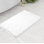 Tapis pour salle de bain en chenille moelleux et moelleux