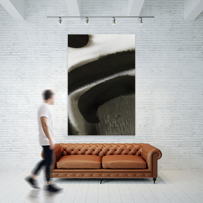 Reproduction d’art sur toile, "Midnight abstract II" par Bianka guna
