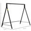 Structure de jeu, capacité de 528 lb, noire, pour différents types de chaises suspendues