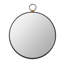 Miroir rond en fer