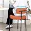 Neshaun 75.95cm H Upholstered Metal Side Chair-2056511916