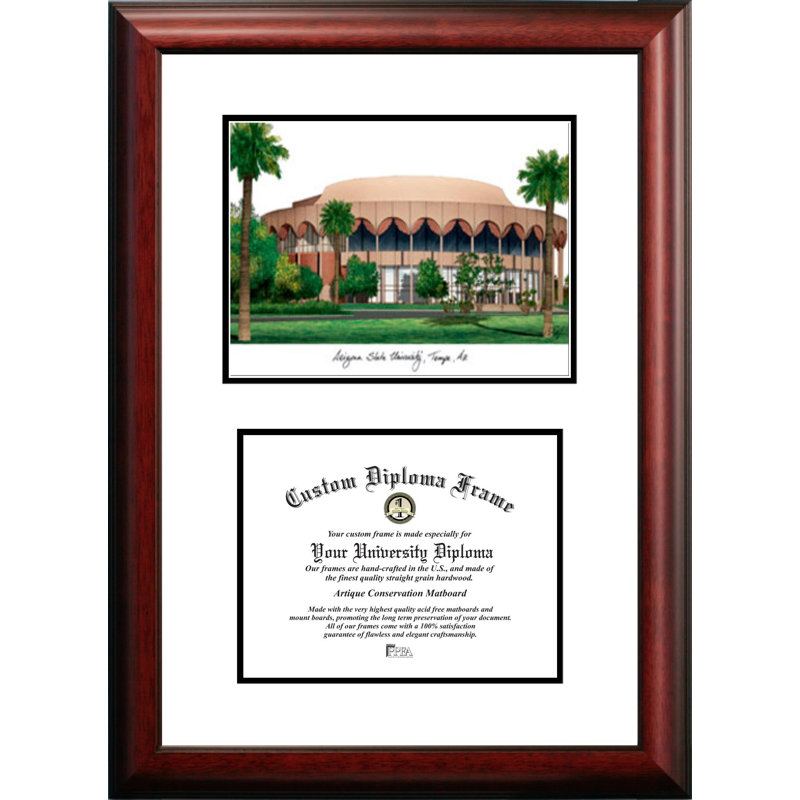 NCAA Scholar Diploma Picture Frame, Ferris State Bulldogs, 17cm H x 21cm W x 2cm D