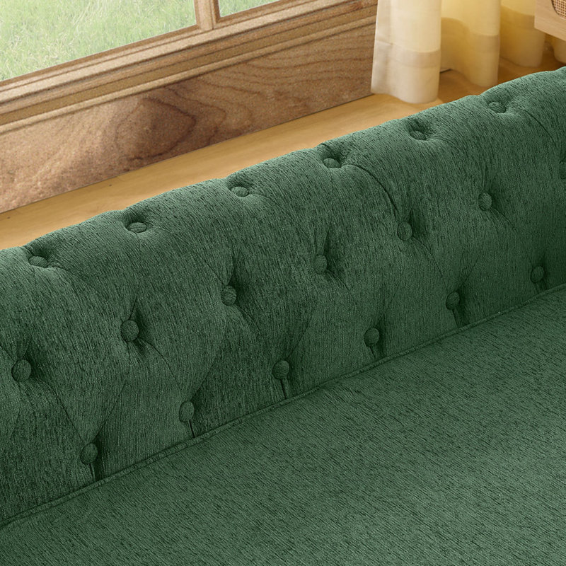 Rectangular Dog Pet Bed,Dog Sofa Bed, Olive Green