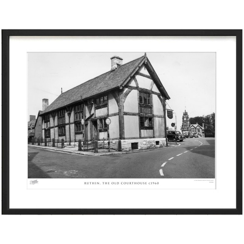 Ruthin, The Old Courthouse C1960 by Francis Frith - Single Picture Frame Print, 40cm H x 50cm W x 2.3cm D