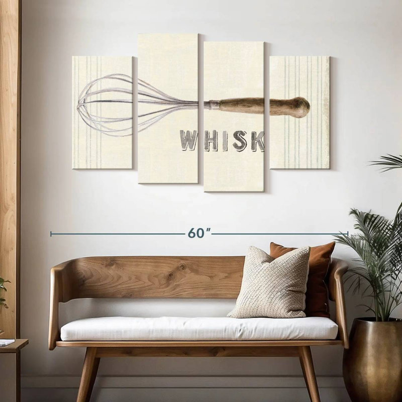 Plaque murale Kema Floursack Kitchen IV, H 32 po x l 52 po
