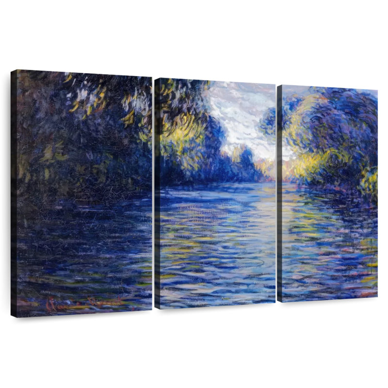 Alvord matin sur la seine, 1897, H 28 po x l 45 po