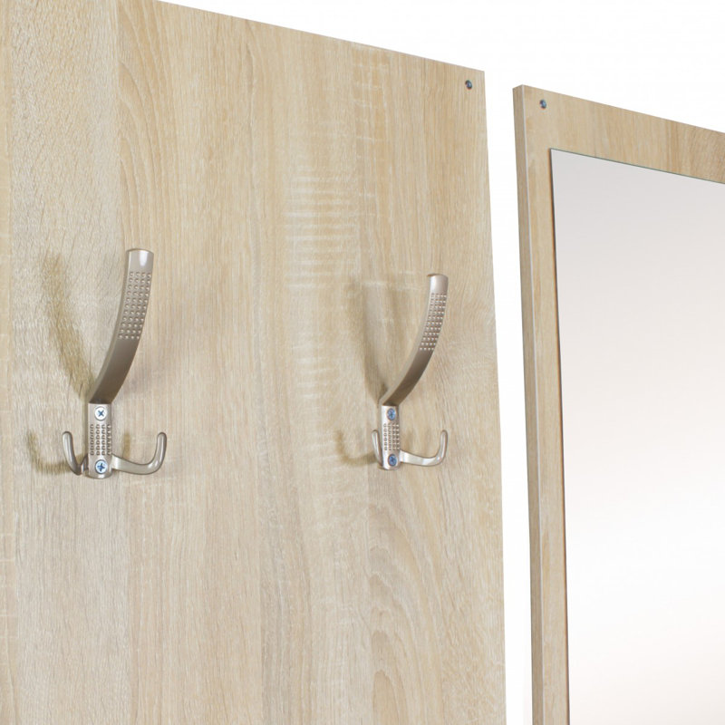 3-piece Wardrobe Set, Oak coloured